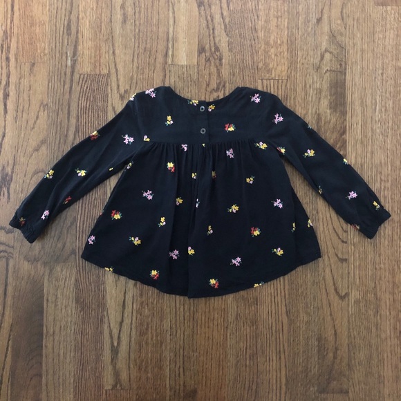 Old Navy V-neck Floral Top, Size 3T - Picture 5 of 6